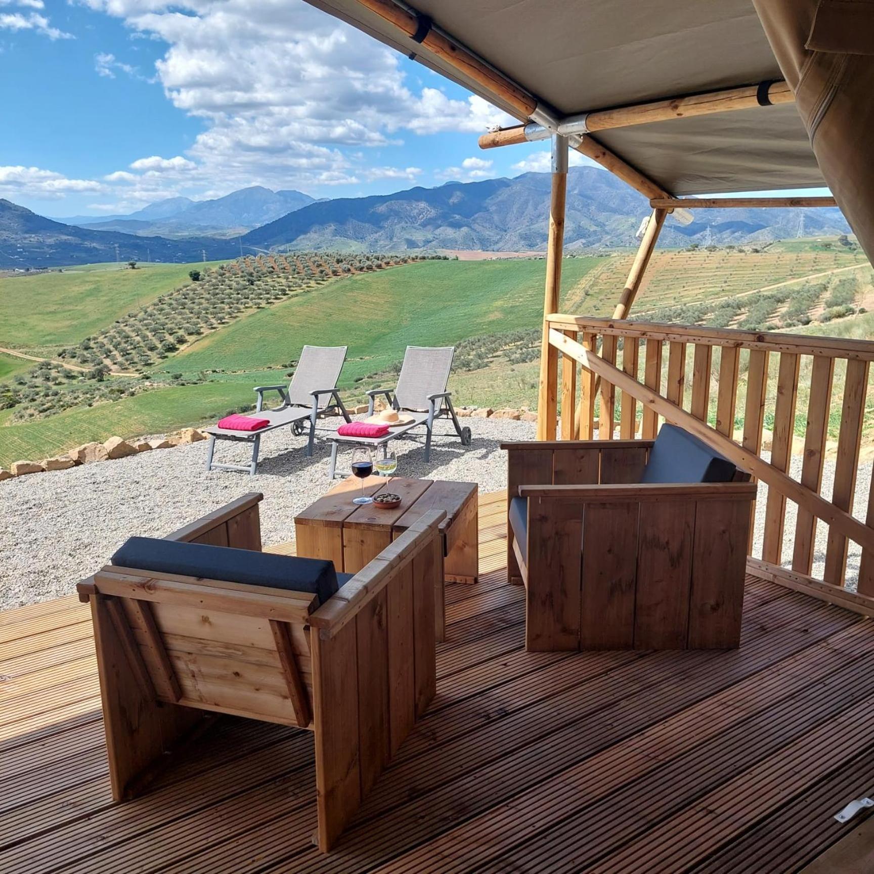 Cactus Hill - Safari Tents - Caminito Del Rey 埃尔乔罗 外观 照片